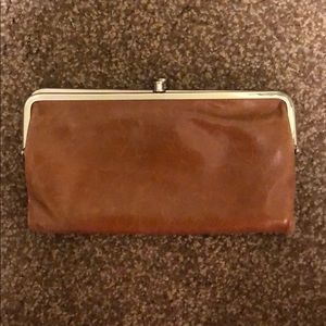 Chestnut Hobo Wallet/ Clutch